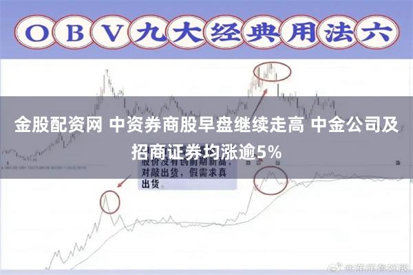 金股配资网 中资券商股早盘继续走高 中金公司及招商证券均涨逾5%